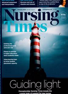 Nursing Times Magazine FEB 24 Order Online