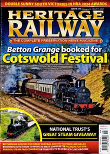 Heritage Railway Magazine NO 316 Order Online