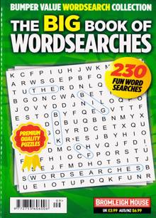 Big Book Of Wordsearches Magazine NO 9 Order Online