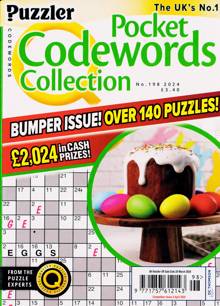 Puzzler Q Pock Codewords C Magazine NO 198 Order Online