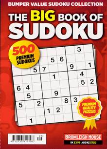 Big Book Of Sudoku Magazine NO 9 Order Online