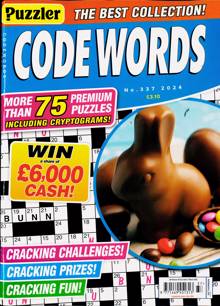 Puzzler Codewords Magazine NO 337 Order Online