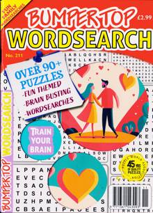 Bumper Top Wordsearch Magazine Issue NO 211