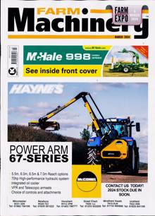 Farm Machinery Magazine MAR 24 Order Online
