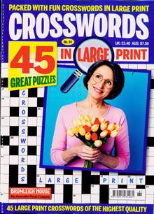 Crosswords In Large Print Magazine NO 61 Order Online