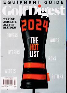 Golf Digest (Usa) Magazine HOTLIST 24 Order Online