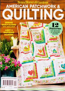 American Patchwork Quilting Magazine APR 24 Order Online