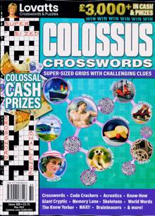 Lovatts Colossus Crossword Magazine NO 389 Order Online