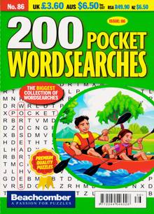200 Pocket Wordsearches Magazine NO 86 Order Online