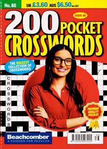 200 Pocket Crosswords Magazine NO 86 Order Online