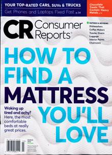 Consumer Reports Magazine 03 Order Online