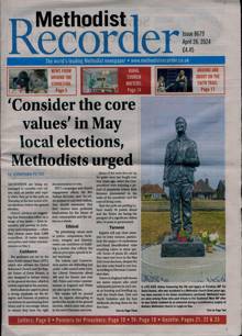 Methodist Recorder Magazine 26/04/2024 Order Online