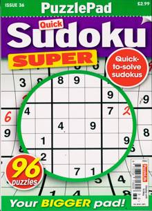 Puzzlelife Sudoku Super Magazine NO 36 Order Online