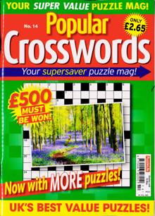 Popular Crosswords Magazine Issue NO 14