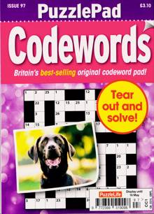 Puzzlelife Ppad Codewords Magazine NO 97 Order Online