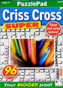 Puzzlelife Criss Cross Super Magazine NO 77 Order Online