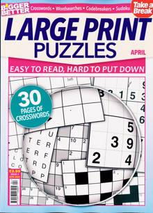 Tab Big Bett Large Print Puzz Magazine Issue APR 24