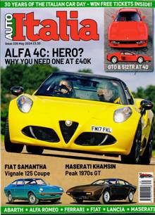 Auto Italia Magazine NO 339 Order Online