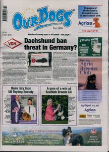 Our Dogs Magazine  Order Online