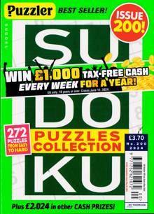Puzzler Sudoku Puzzle Collection Magazine Issue NO 200