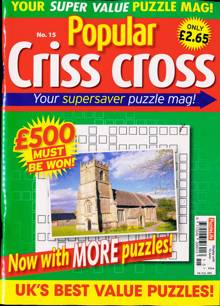 Popular Criss Cross Magazine NO 15 Order Online