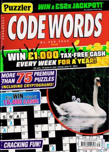 Puzzler Codewords Magazine NO 339 Order Online