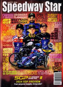 Speedway Star Magazine 27/04/2024 Order Online