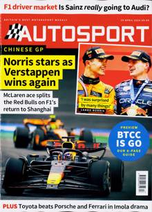 Autosport Magazine 25/04/2024 Order Online