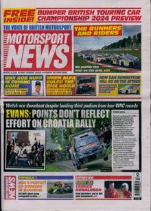 Motorsport News Magazine 25/04/2024 Order Online