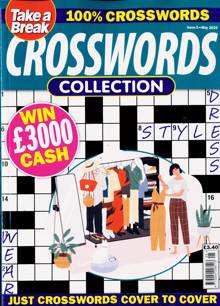 Take A Break Crossword Collection Magazine Issue NO 5