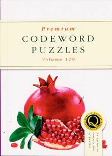 Premium Codeword Puzzles Magazine NO 119 Order Online