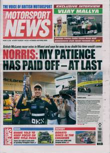 Motorsport News Magazine  Order Online