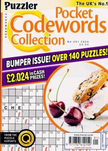 Puzzler Q Pock Codewords C Magazine NO 201 Order Online