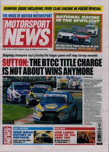 Motorsport News Magazine 16/05/2024 Order Online