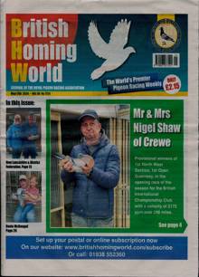 British Homing World Magazine NO 7734 Order Online