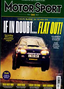 Motor Sport Magazine  Order Online