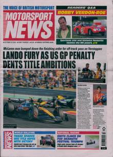 Motorsport News Magazine  Order Online
