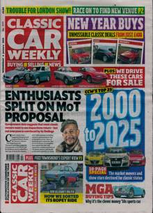 Classic Car Weekly Magazine  Order Online