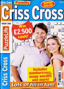 Family Criss Cross Magazine NO 365 Order Online