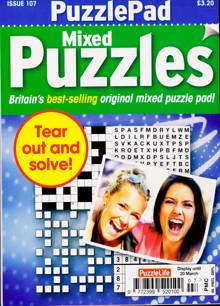 Puzzlelife Ppad Puzzles Magazine NO 107 Order Online