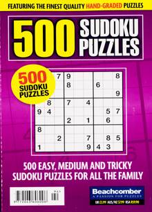 500 Sudoku Puzzles Magazine NO 94 Order Online