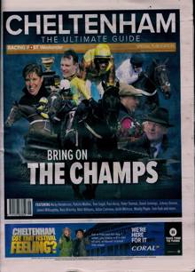 Cheltenham Form Guide Magazine 2025 Order Online