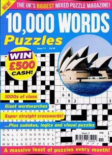 10000 Word Puzzles Magazine NO 11 Order Online