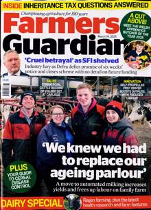 Farmers Guardian Magazine 14/03/2025 Order Online