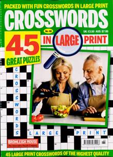 Crosswords In Large Print Magazine NO 68 Order Online
