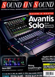 Sound On Sound Magazine MAY 25 Order Online