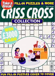 Take A Break Crisscross Collection Magazine Issue NO 4