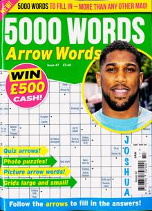 5000 Words Arrowwords Magazine NO 47 Order Online