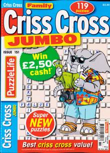 Family Criss Cross Jumbo Magazine NO 151 Order Online