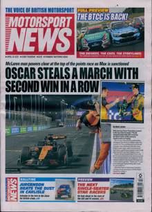 Motorsport News Magazine 24/04/2025 Order Online